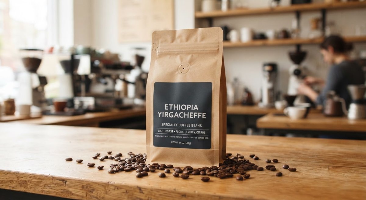 Bolsa Etiopía Yirgacheffe 250g