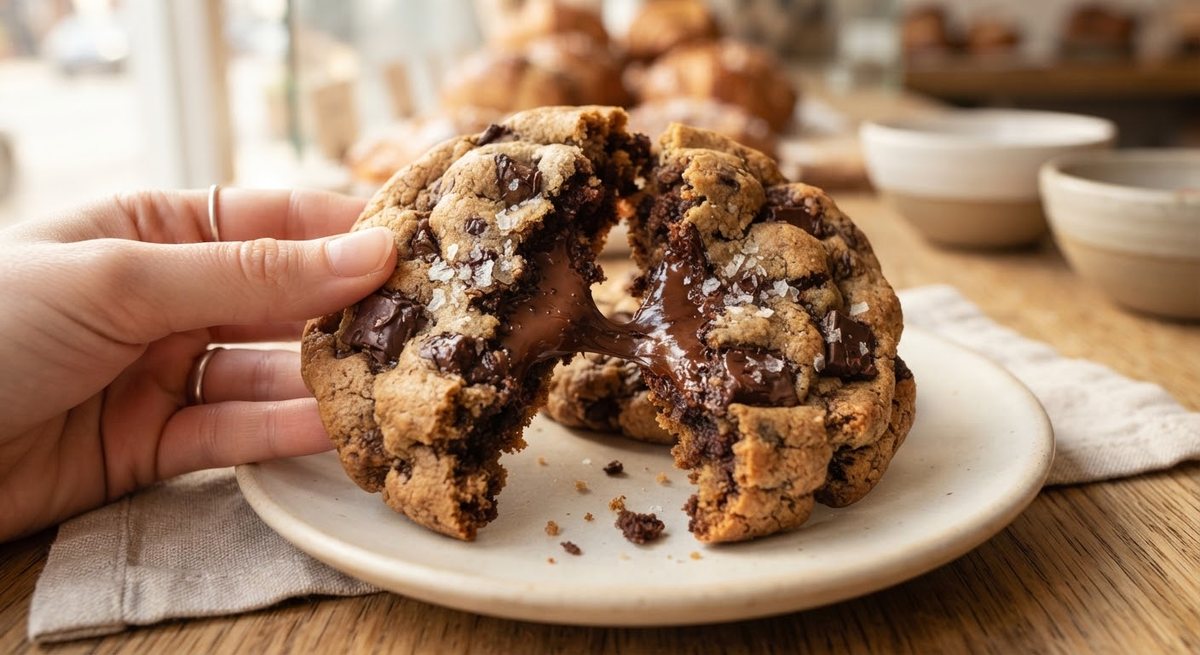 Cookie Valrhona & Flor de Sal