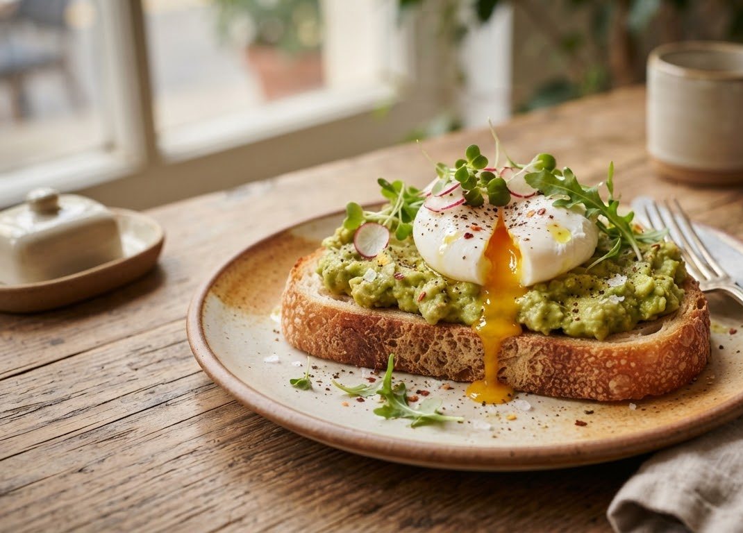 Tosta Aguacate & Ricotta Almendra
